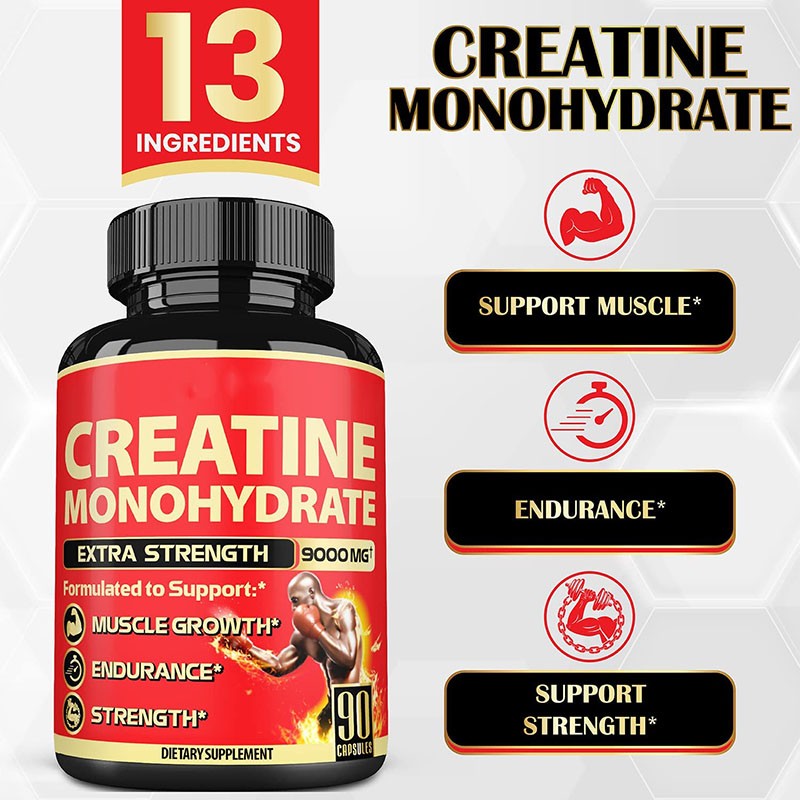 Creatine Capsules Supplier - Vegetarian 500mg Monohydrate