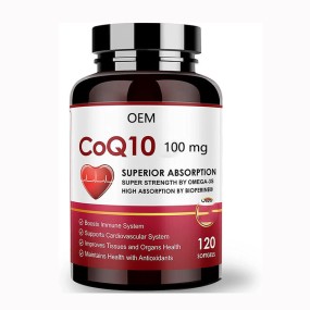 CoQ10 Softgels Manufacturer - 100mg Heart Health Antioxidant