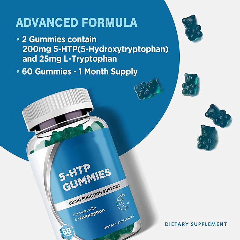 5-HTP Soft Gummy Supplier - OEM Sugar Free Mood Sleep