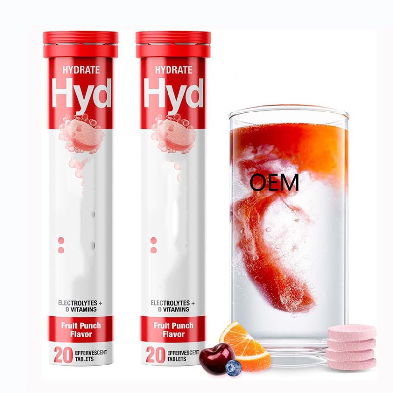 Biotin Effervescent Tablets Supplier - Customizable Vitamin Supplement