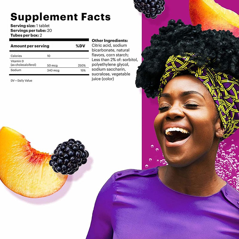 Vitamin D Effervescent Tablets Factory - OEM Adult Teenager Supplement