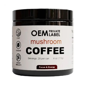 Mushroom Coffee Powder Factory - Private Label Nootropic Beverage