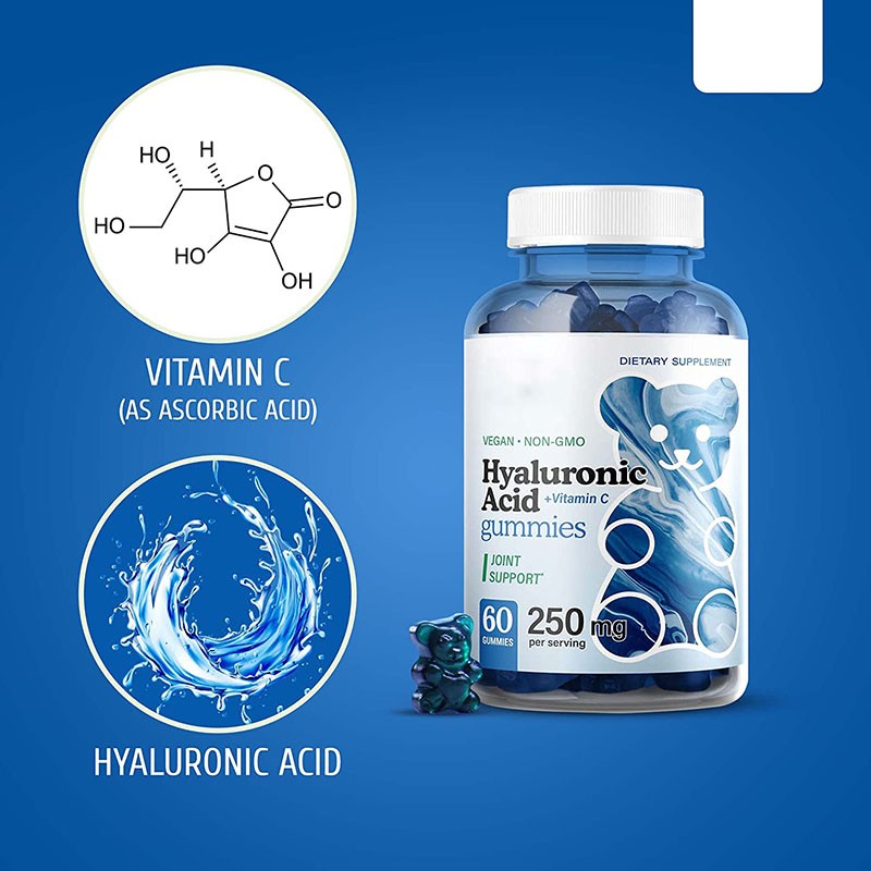 Hyaluronic Acid Gummies Supplier - OEM Collagen Infused Beauty