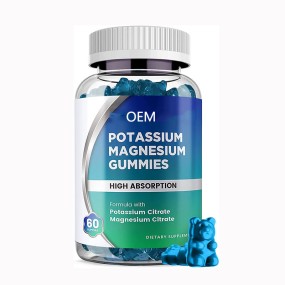 Potassium Magnesium Gummies Factory - OEM Muscle Bone Health