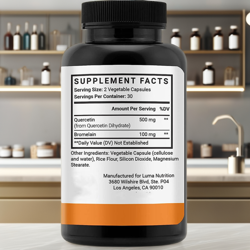 Quercetin Capsules Factory - OEM Enhanced Immunity Detumescence
