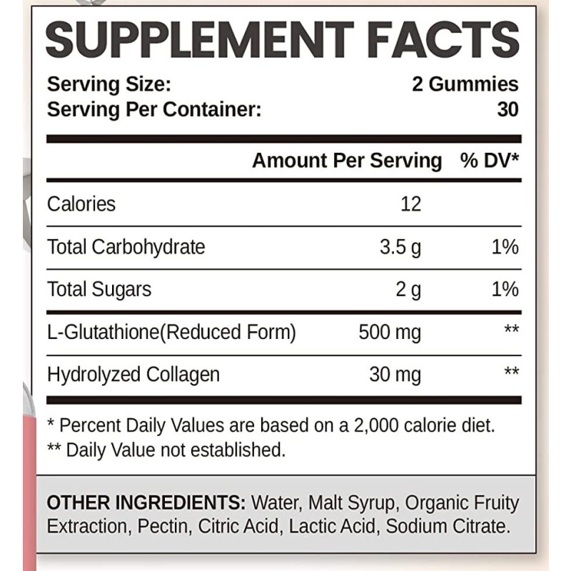 Glutathione Gummies Supplier - Factory Direct Women Whitening