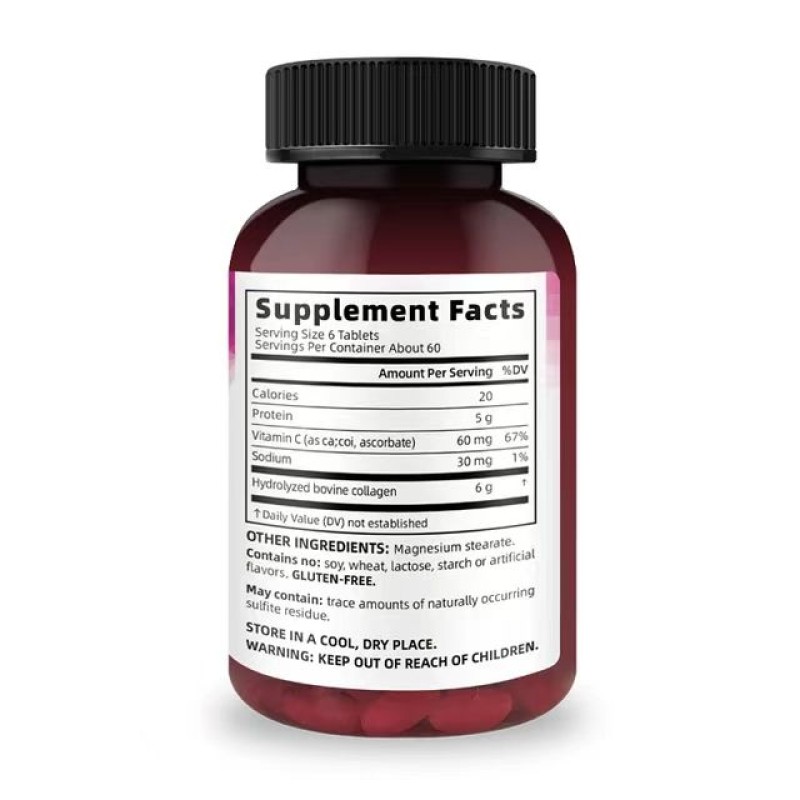 Collagen Peptides Tablets Supplier - OEM Grass Fed Anti Aging