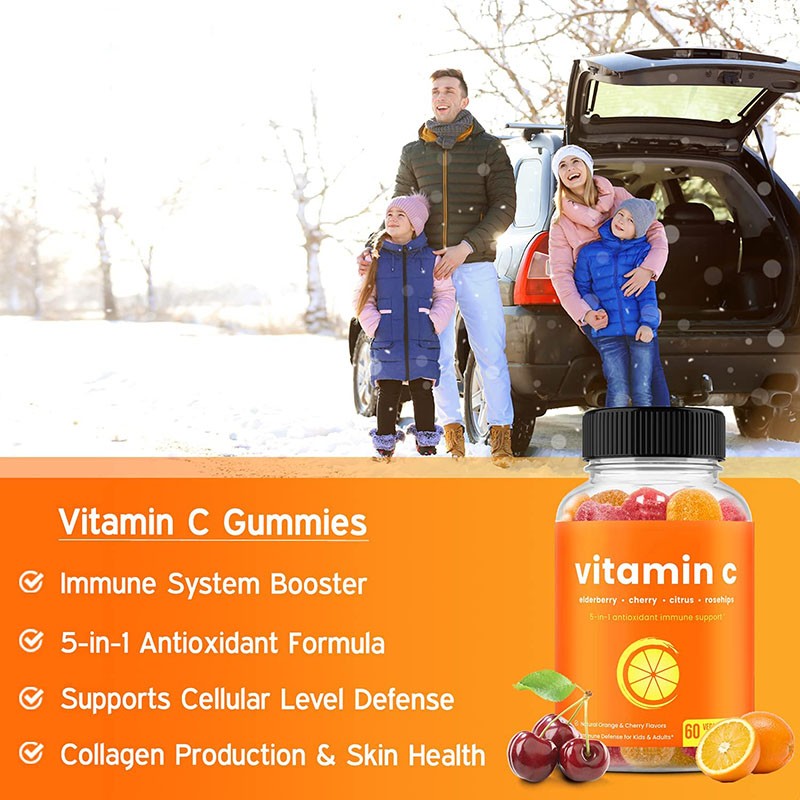 Vitamin C Gummies Manufacturer - Hot Selling Immunity Enhancing