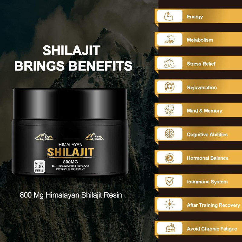Shilajit Resin Paste Factory - OEM Natural Herbal Energy