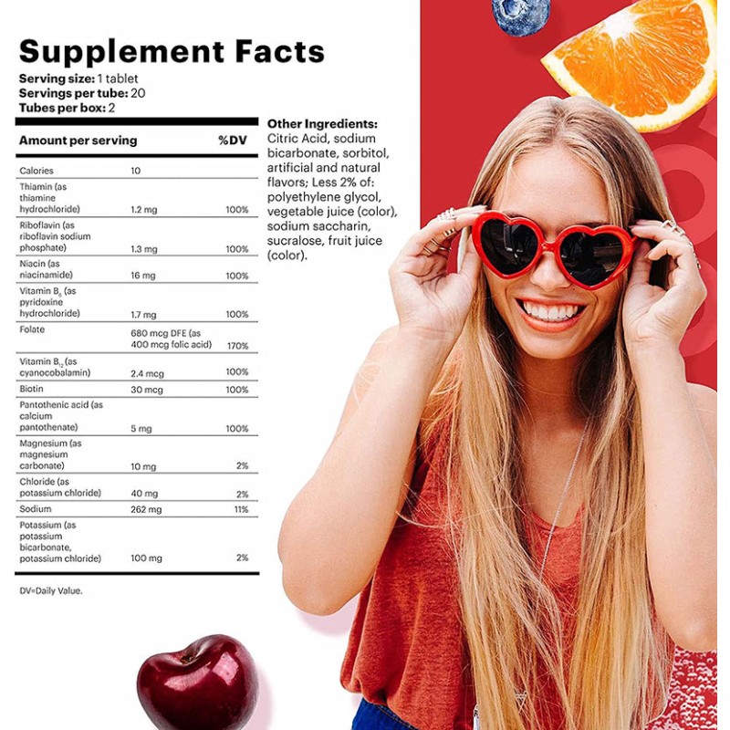 Biotin Effervescent Tablets Supplier - Customizable Vitamin Supplement