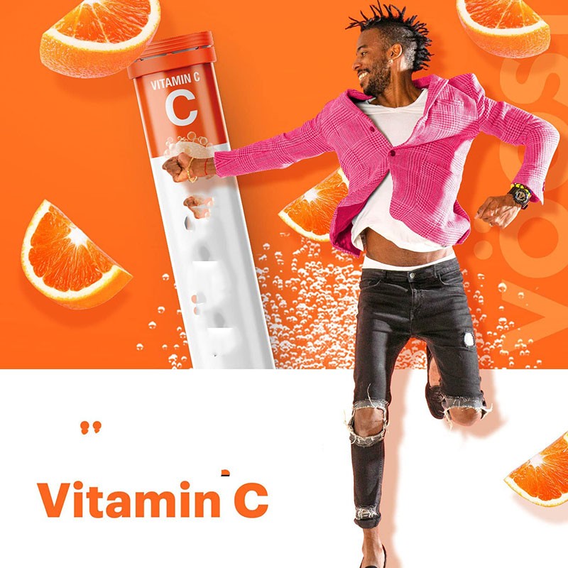 Vitamin C Effervescent Tablets Factory - OEM Adult Healthcare