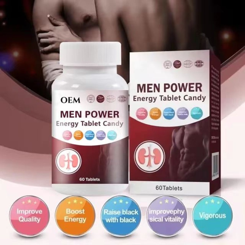 Men Power Tablets Supplier - OEM Maca Tongkat Ali Energy