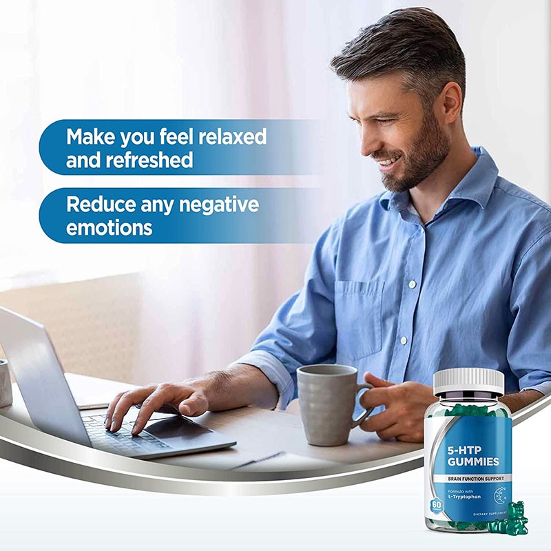 5-HTP Soft Gummy Supplier - OEM Sugar Free Mood Sleep
