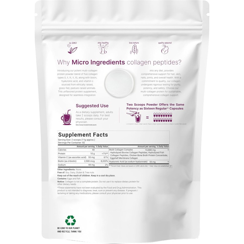 Collagen Peptides Powder Supplier - Hydrolyzed Unflavored Beauty