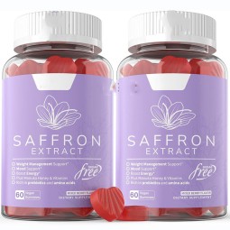 Saffron Extract Gummies Factory - Hot Selling Rhodiola GABA