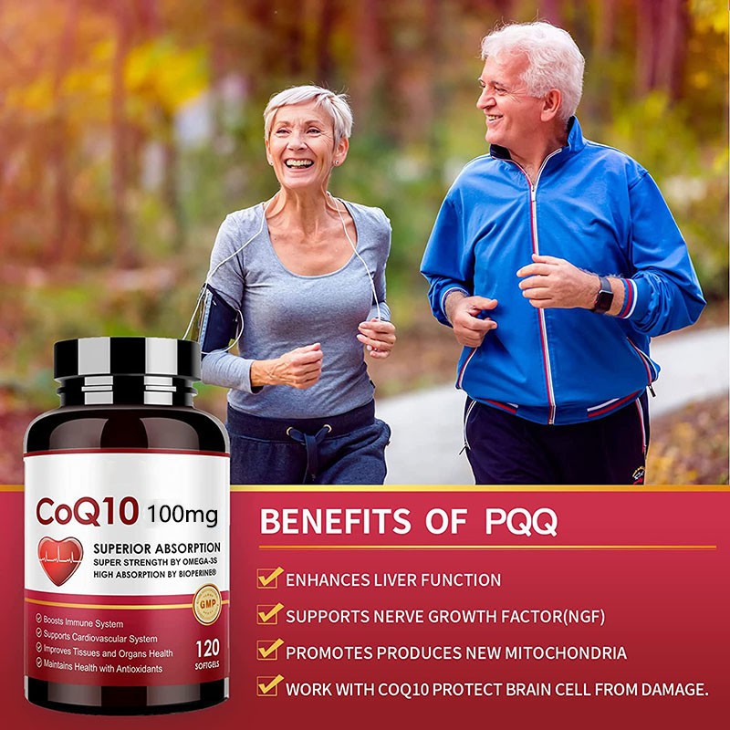 CoQ10 Softgels Manufacturer - 100mg Heart Health Antioxidant