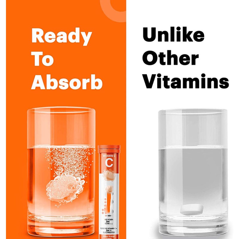 Vitamin C Effervescent Tablets Factory - OEM Adult Healthcare