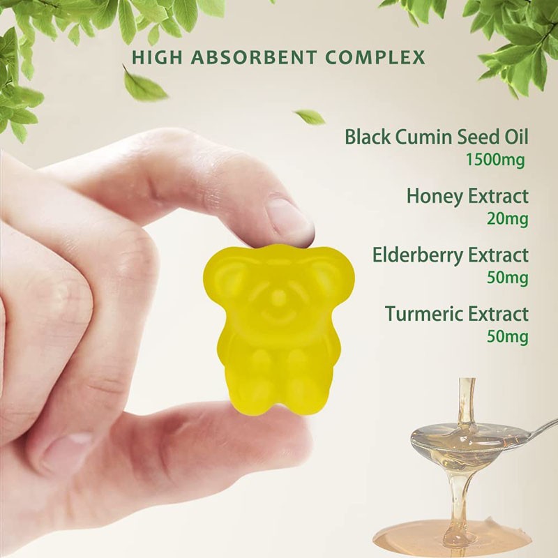 Black Seed Oil Gummies Factory - Custom Private Label Ethiopia
