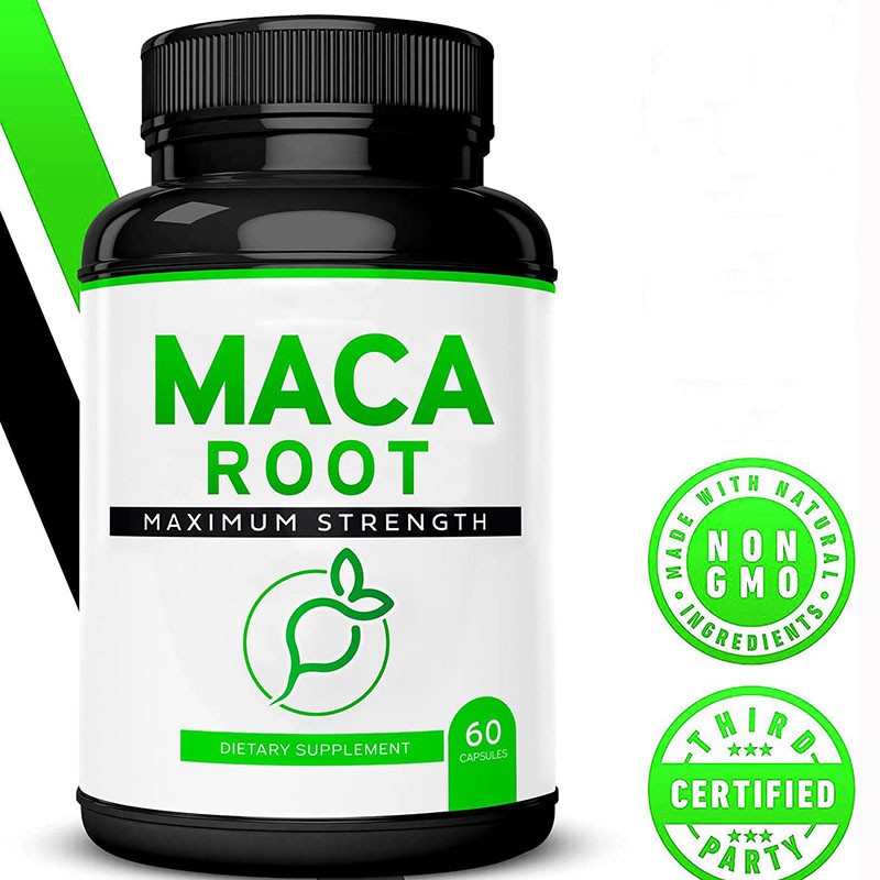 Maca Root Capsules Supplier - OEM Male Function Energy
