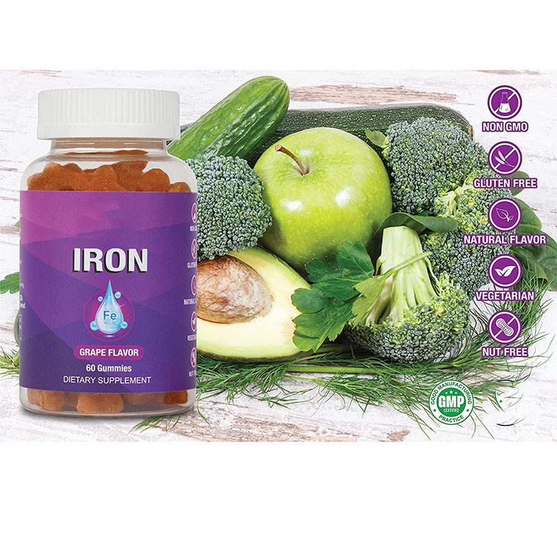Iron Gummies Manufacturer - Source Factory Essential Elements