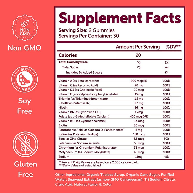 Multivitamin Gummies Supplier - Factory Direct Immunity Boosting