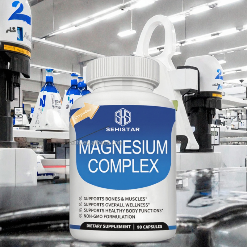 Magnesium Complex Capsules Factory - 90ct Relaxation Sleep Support