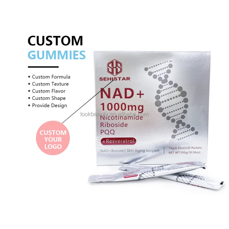 NAD+ Liquid Stick Pack Factory - 1000mg Cellular Energy Booster