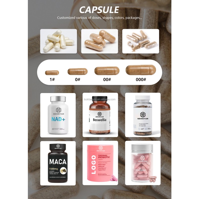 Maca Root Capsules Supplier - 60ct Natural Energy Vitality