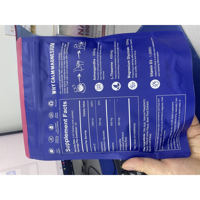 Magnesium Powder Supplier - Relaxation Muscle Sports Nutrition