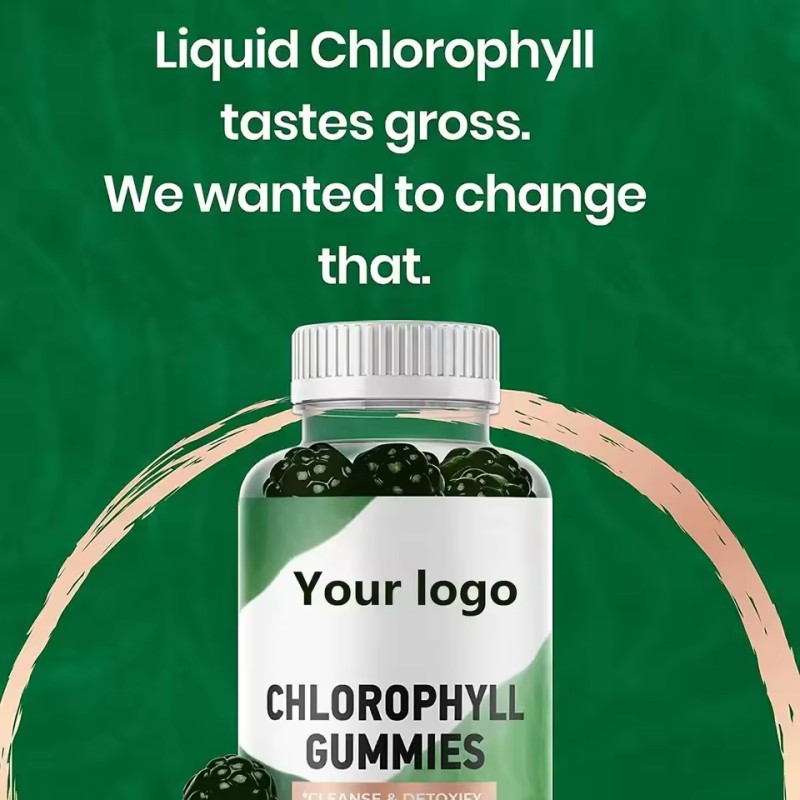 Chlorophyll Gummies Supplier - OEM Weightloss Detox Skin Care