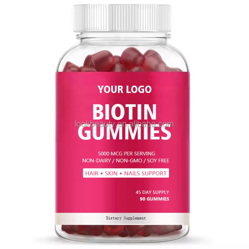 Hyaluronic Acid Gummies Supplier - Private Label Hair Nail Growth