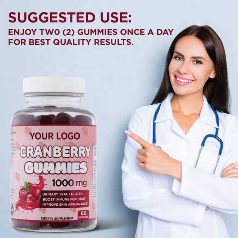 Cranberry Gummies Factory - Sugar Free Urinary Tract Health