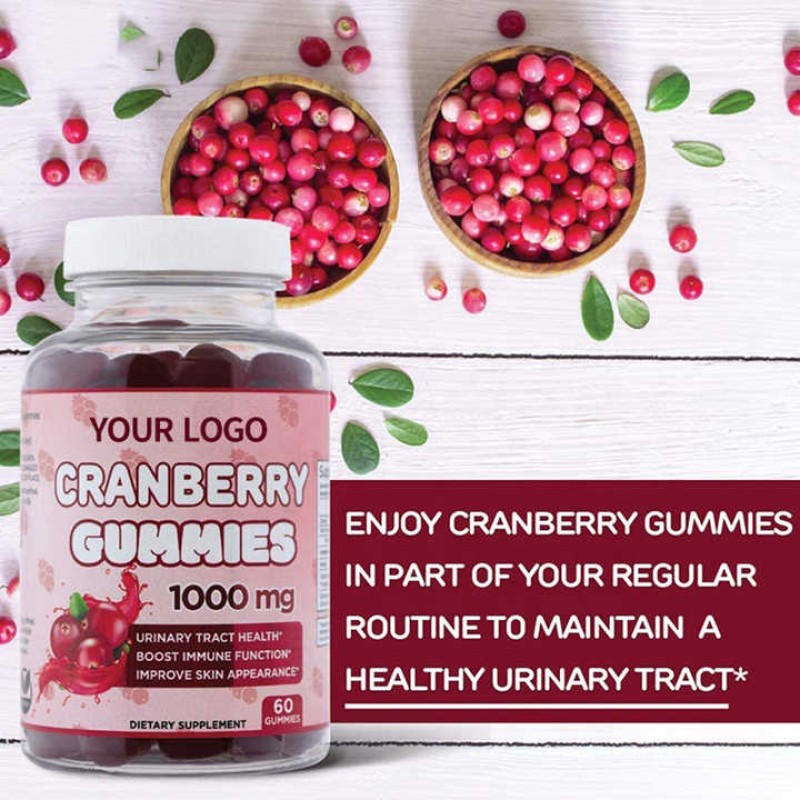 Cranberry Gummies Factory - Sugar Free Urinary Tract Health