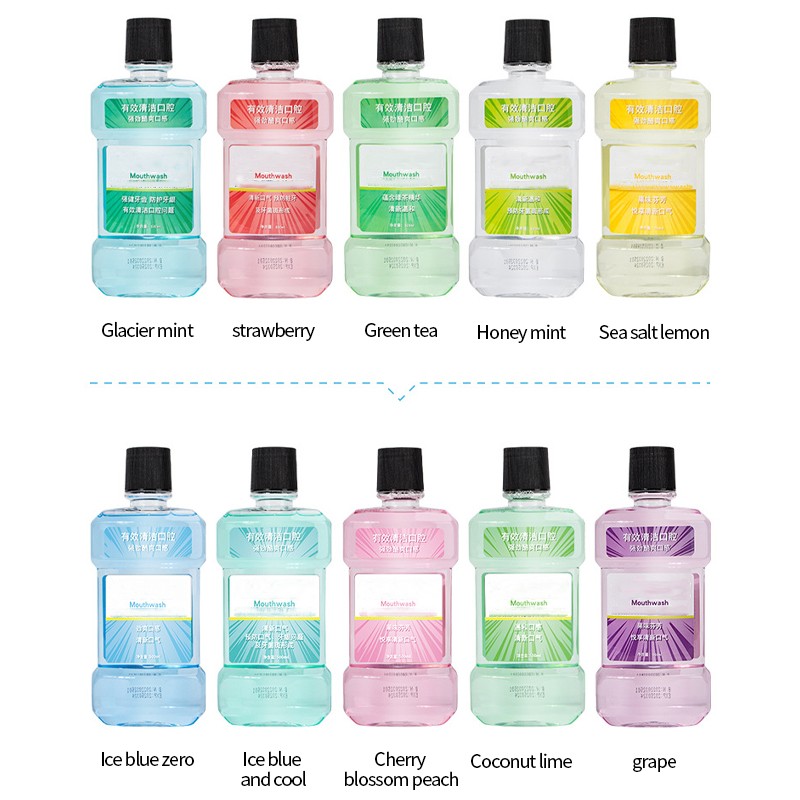 Mouthwash Manufacturer - Private Label 250ml Organic Alcohol Free