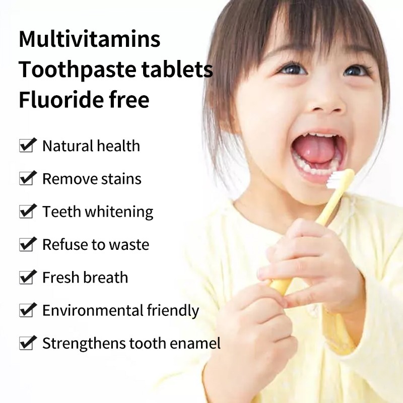 Mouthwash Tabs Factory - Custom Kids Anti Cavity Bubble