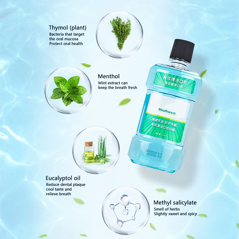 Mouthwash Manufacturer - Private Label 250ml Organic Alcohol Free