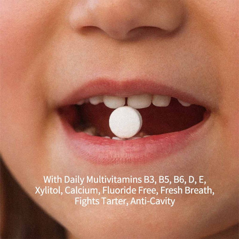 Mouthwash Tabs Factory - Custom Kids Anti Cavity Bubble