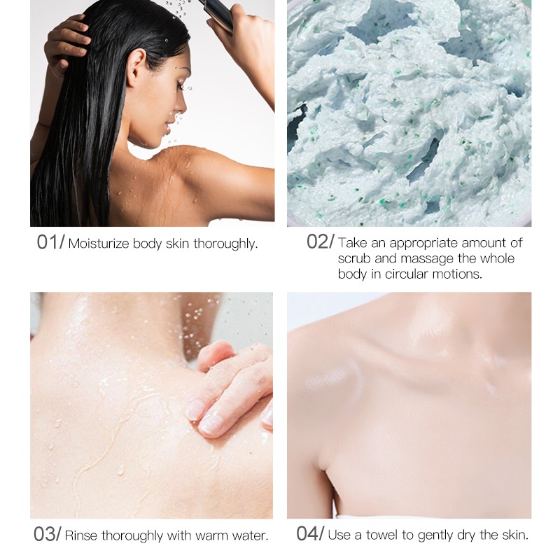 Body Scrub Factory - OEM Customizable Whitening Exfoliating