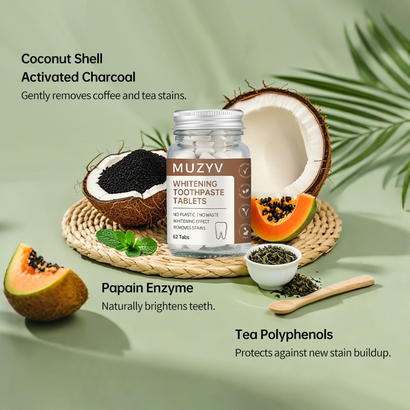 Toothpaste Tablets Supplier - Private Label 62 Tab Herbal