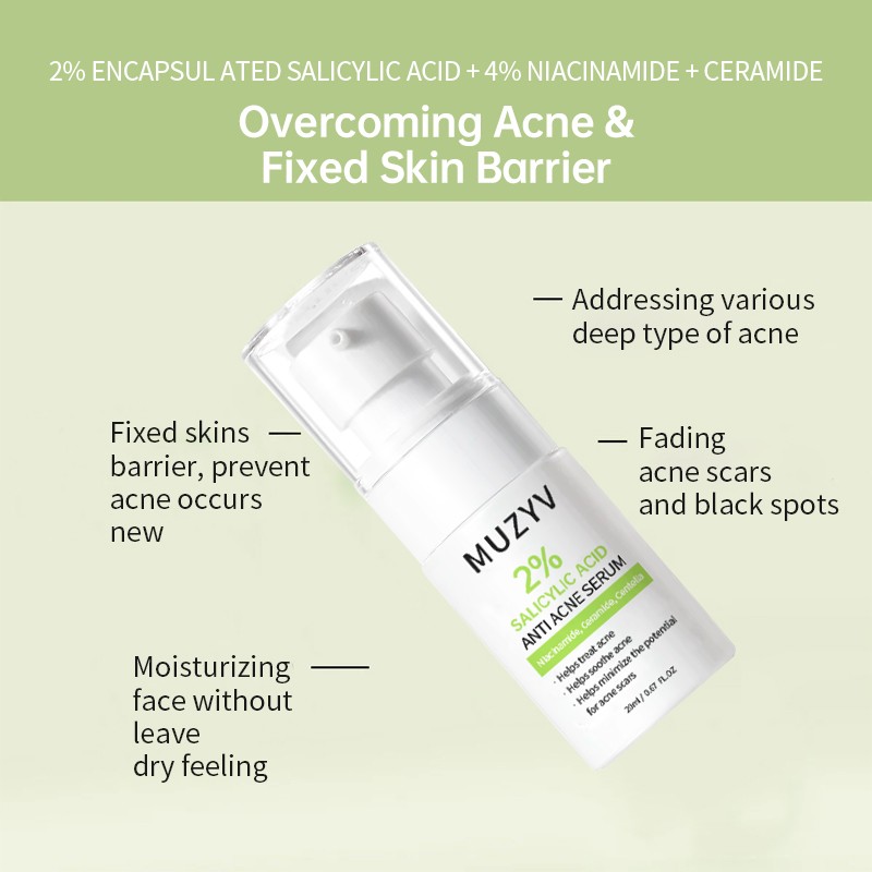 Acne Serum Manufacturer - Organic Salicylic Acid Treatment