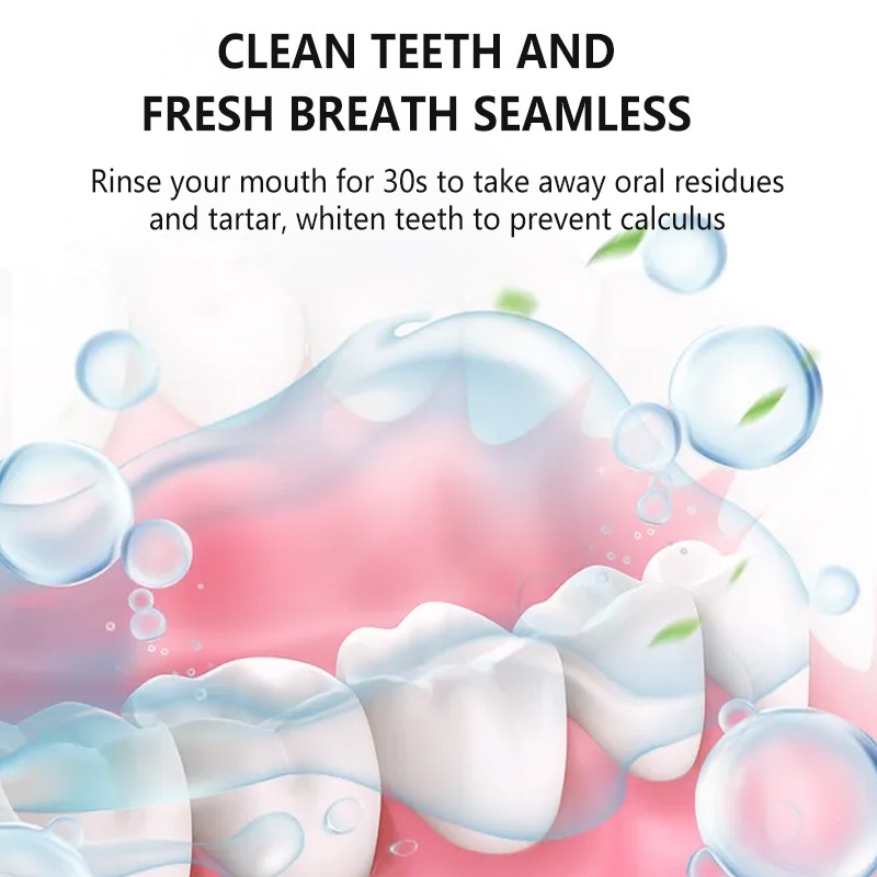 Travel Mouthwash Box Supplier - Clear Disposable Organic Rinse