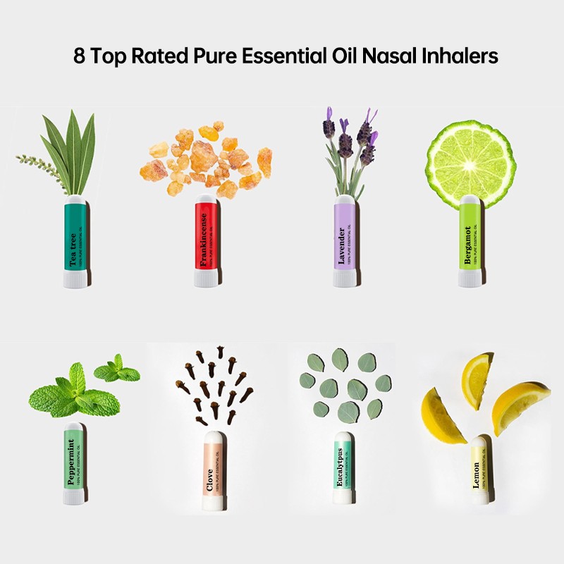 Nasal Inhaler Supplier - Portable Essential Oils Lavender Menthol