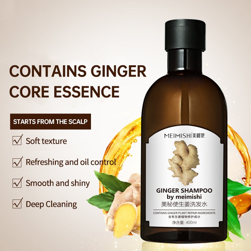 Ginger Shampoo Manufacturer - Natural Organic Liquid Hair Regrowth