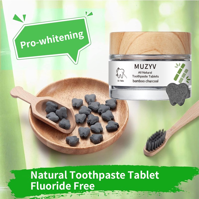 Toothpaste Tablets Supplier - Custom Fluoride Free Charcoal