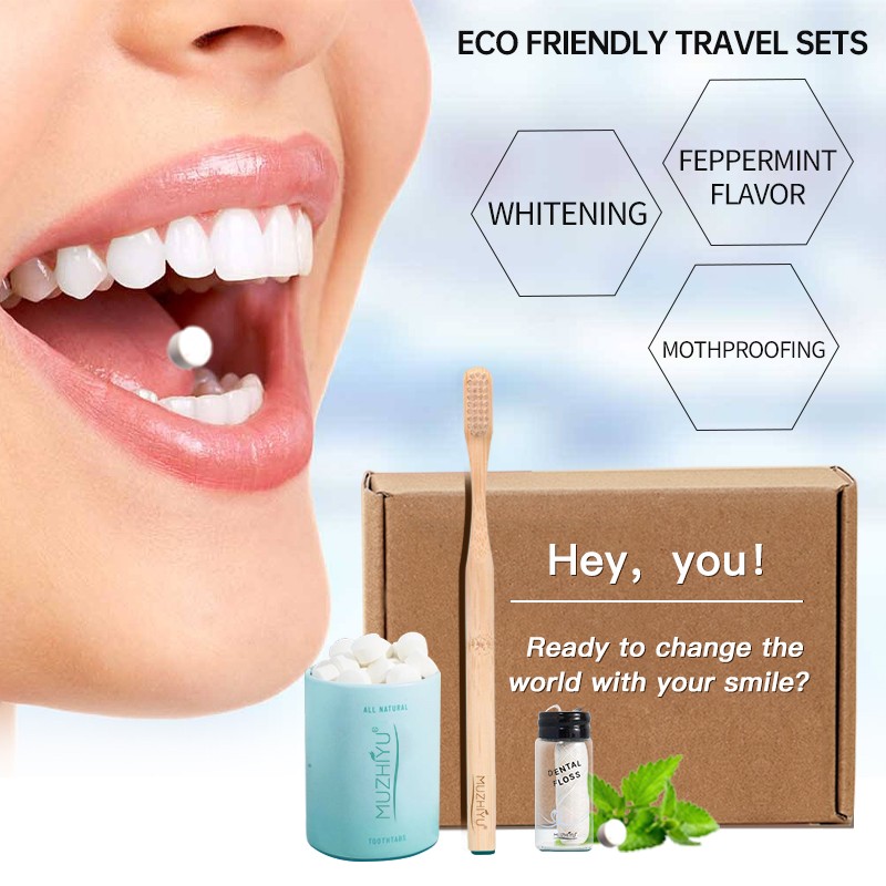 Toothpaste Tablets Factory - Private Label Organic Mint Bamboo