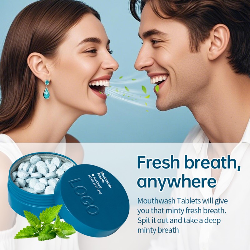 Mouthwash Tablets Factory - Alcohol Free Chewable Plaque Removal