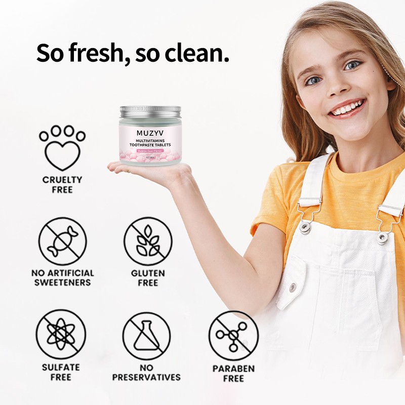 Mouthwash Tabs Supplier - Custom Chew Anti Cavity Multivitamins