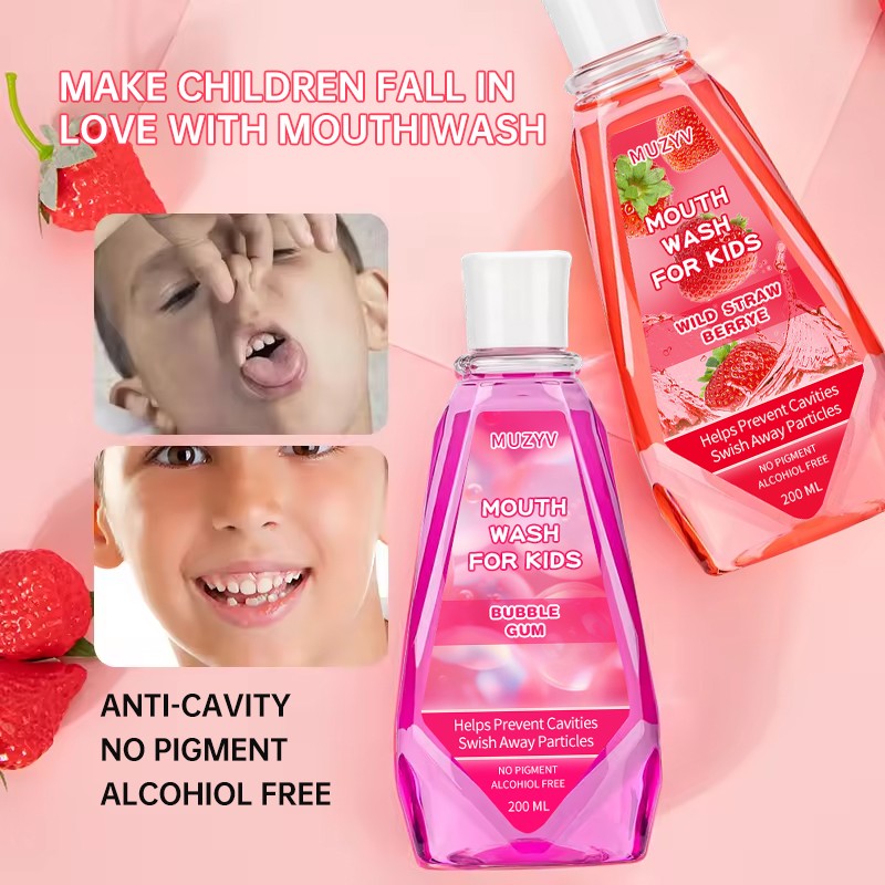Mouthwash Factory - Baby Anti Cavities Strawberry Flavor