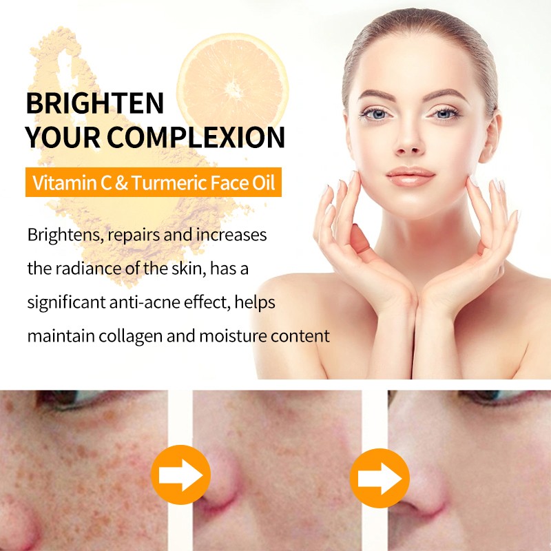 Face Serum Supplier - Private Label Vegan Turmeric Brightening