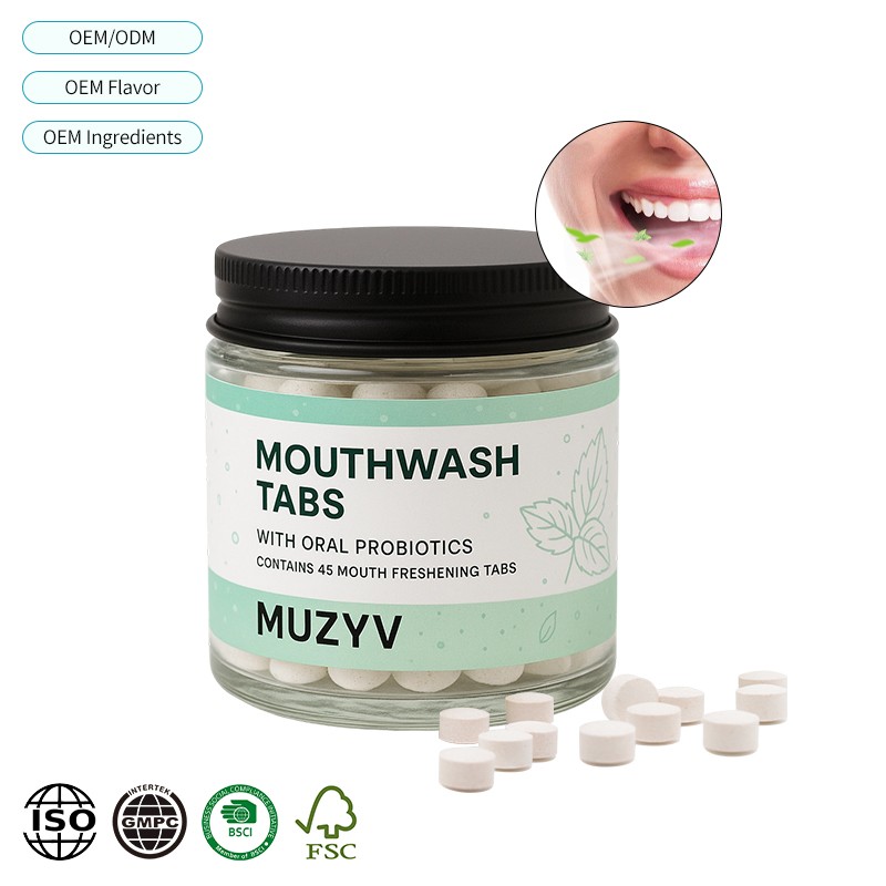 Mouthwash Tablets Factory - Private Label Probiotic Effervescent